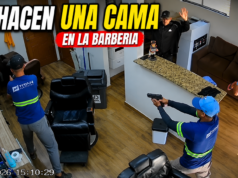 Le Hacen una Cama en la Barberia