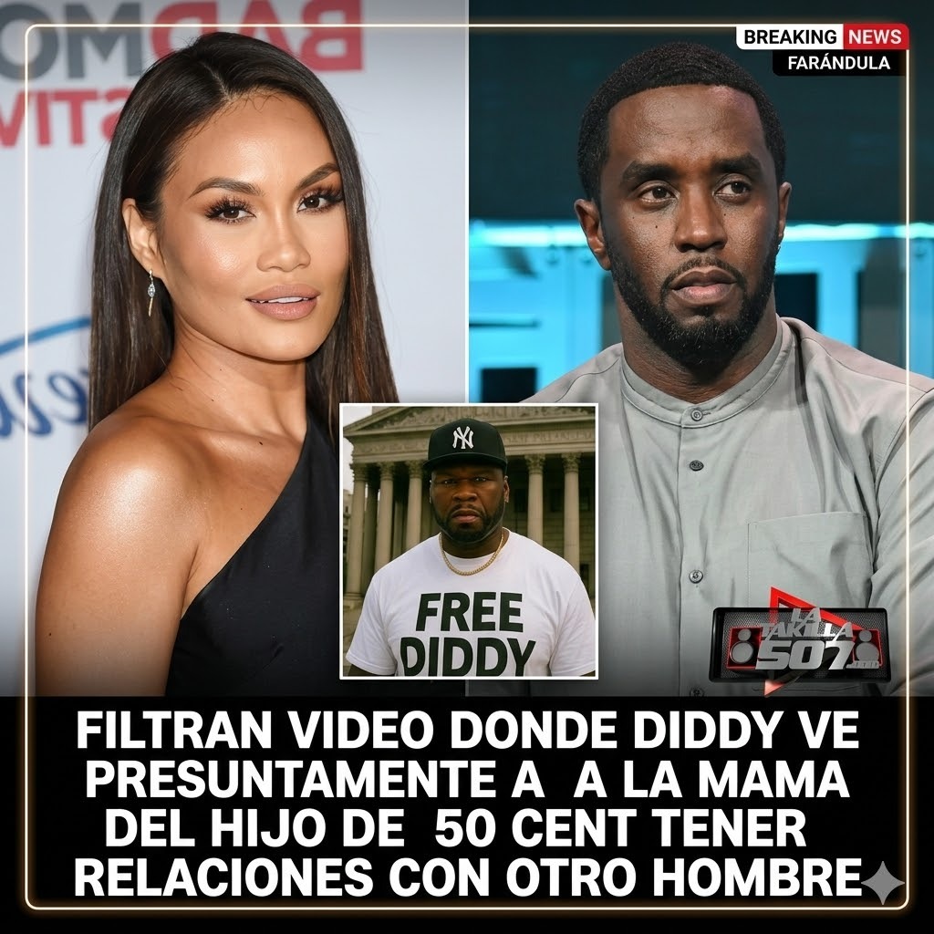 Filtran videos donde presuntamente se ve a la Ex de 50 cent tener relaciones con otro hombre