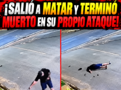 VIDEO: ¡SALió A MATAR Y TERMINÓ MUERTO EN SU PROPIO ATAQUE!